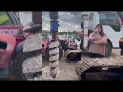 چطور دستگاه 35 تا 75 دور در دقیقه مهندسی هیدرولیک Earth Auger استفاده می شود؟