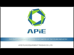 دستگاه سنگین تجهیزات پایه های توده هیدرولیک ماشین الکتریکی Vibroflot