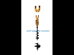 بیل مکانیکی خاک حفاری دستگاه مته الحاقی هیدرولیک زمین مته