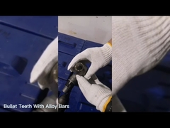 ابزار شمع‌کوبی، سطل حفاری، مته سنگی، مته 25 میلی‌متری، دندانه‌های گلوله‌ای B47K22