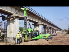 ماشین شمع پرس هیدرولیک 125KN/M 3.8L دکل شمع شمع موتور جابجایی موتور کم ارتفاع