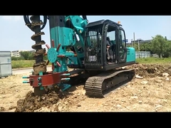 دکل حفاری چرخشی مارپیچ هیدرولیک سکوی شمع زنی CFA KR80M