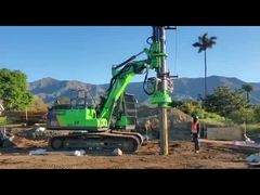 دکل حفاری گمانه هیدرولیک KR50A سفارشی شده حداکثر سرعت پیاده روی 5.6 کیلومتر بر ساعت