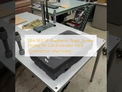 584-5631 صفحه نمایش لمسی 8 اینچی الکترونیکی برای قطعات بیل مکانیکی کاترپیلار ماشین آلات ساختمانی