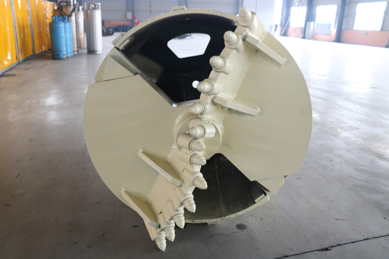 سطل حفاری سنگ ابزار Dia Rig 2000mm با دندان گلوله B47k22h