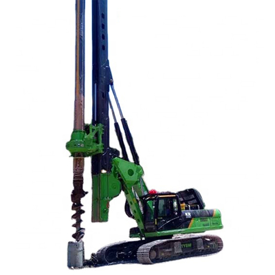 دستگاه حفاری شمع چرخشی KR220C حفره کوچک بتن 60 متر در دقیقه