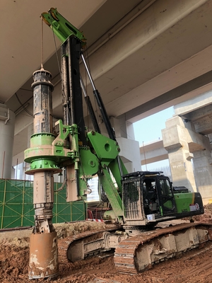فن‌آوری حرفه‌ای پایه ماشین شمع‌بندی هیدرولیک کم هدوم کوچک 560KN