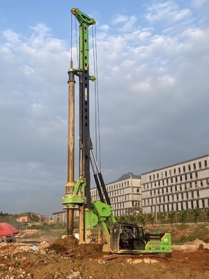 دکل حفاری دوار هیدرولیک KR220M کار ساخت و ساز چند منظوره CFA 20m
