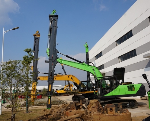 عملکرد بالا 0.6m3 دست تلسکوپی Clamshell نقره ای 4.6t برای حفاری ≥23ton