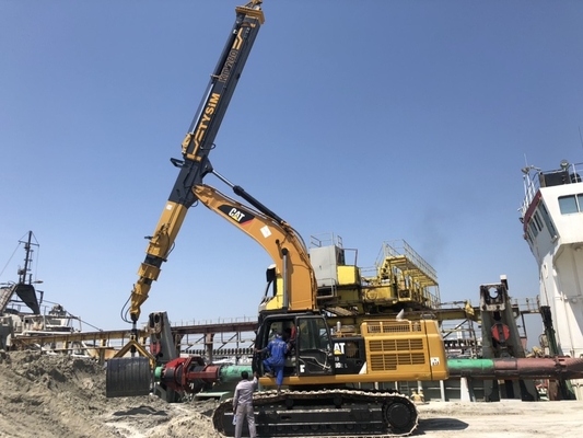 KM260 Clamshell Telescopic Boom Arm Long Excavator وزن 1600 کیلوگرم