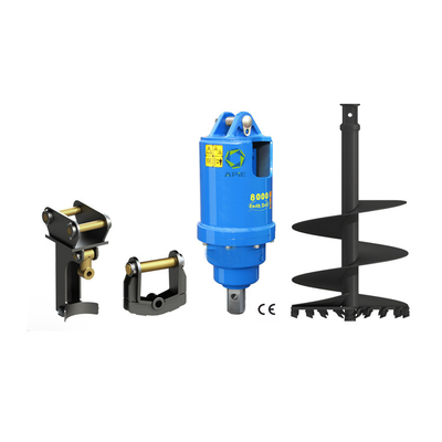 چند عملکردی هیدرولیک حفاری زمین جریان 70-150 Lpm گشتاور 2717-8152 Nm