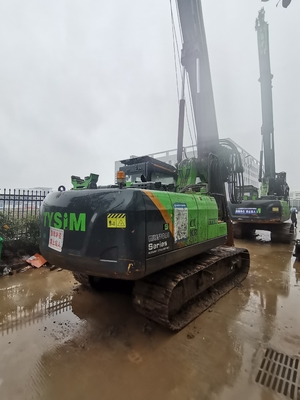 حالت خوب حفاری حداکثر عمق 28m استفاده شده KR90 Crawler هیدرولیک چرخ دار ماشین حفاری برای فروش