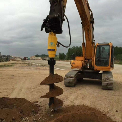 APIE مینی Excavator زمین Auger ماشین آلات ساختمانی لوازم جانبی