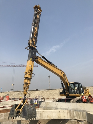 کیفیت بالا KM150 ایمنی موتورهای کوچک چرخ ربات بوم حفاری بازوی تلسکوپی