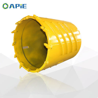 ابزار حفاری چرخش 1500mm حفاری سطل هسته بشکه با دندان گلوله