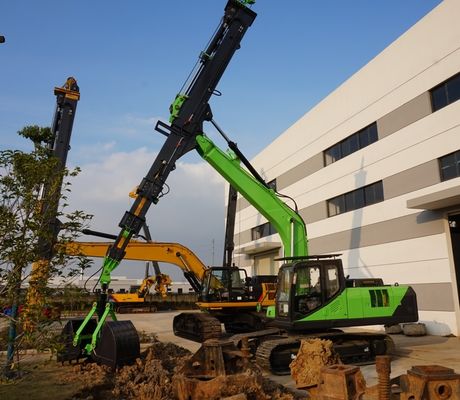 حداکثر ارتفاع بالابری 5770 میلی‌متر، بازوی تلسکوپی صدفی برای حفاری عمودی دقیق در کاربردهای مختلف