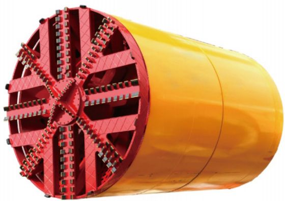 ماشین تراکم دار برای حفاری تونل های کوچک با چرخش نامی 62-1285 Nm، فشار فرمان 155 * 8 و MAX RPM 6 برای حفر تونل دقیق