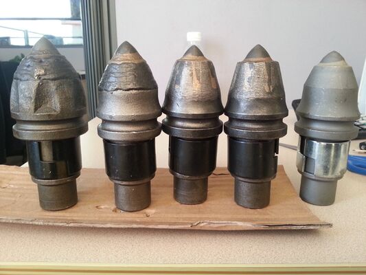 ابزار دکل حفاری دندانه‌ای گلوله‌ای پردازش آهنگری با سر آلیاژی سایز 9-30 میلی‌متر و مدل B47K22 برای حفاری دورانی