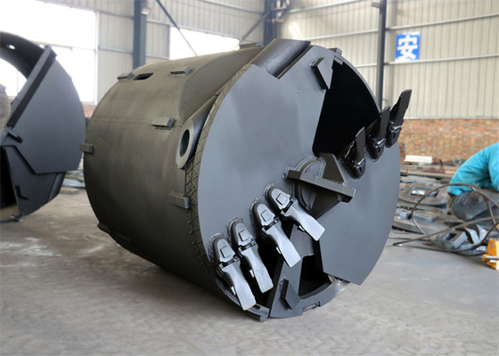 Piling Rig Mini Excavator Rock Bucket Drilling Machine Drilling Bucket OEM
