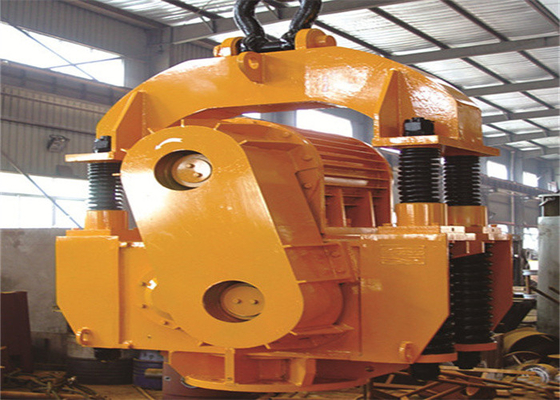 درایور شمع ارتعاشی چکشی برقی 1000r/min 120kw برای پوشش بیل مکانیکی در خشکی